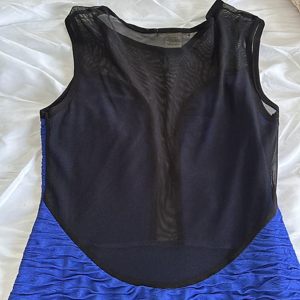 BLUE-BLACK DRESS - Picture 5 of 6